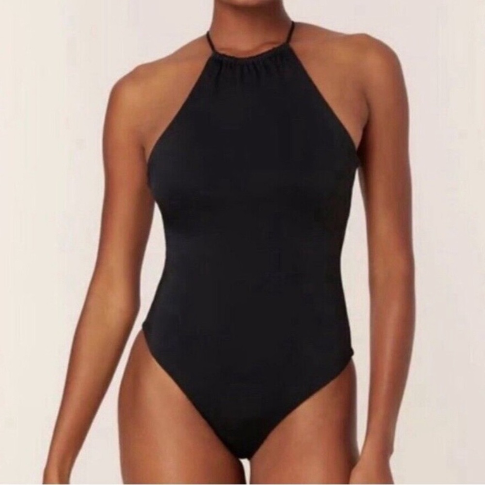 NWT ANDIE the ashbury one piece in black size medium